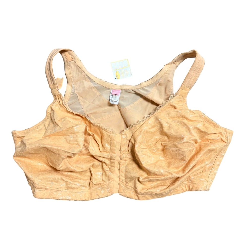 Exquisite Form Fully Front Close Longline Posture Bra 52000 Beige Nude 52DDD NEW